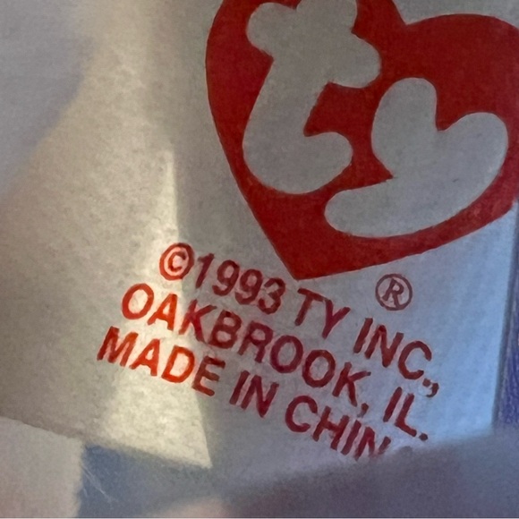 RARE McDonald's Brittania Erin Glory & Maple TY Beanie Babies Bear Complete Set - Picture 14 of 16